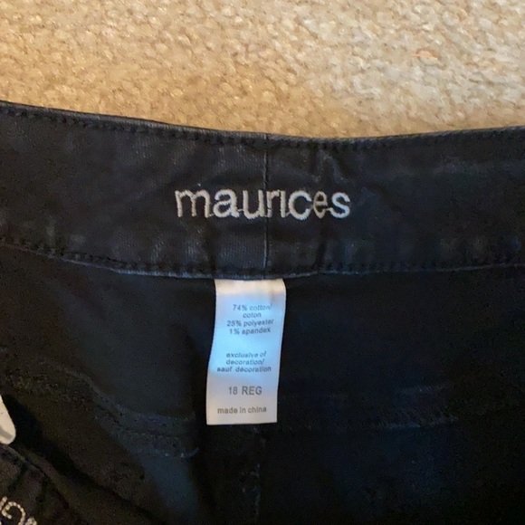 Black Boot cut Jeans - Picture 3 of 4